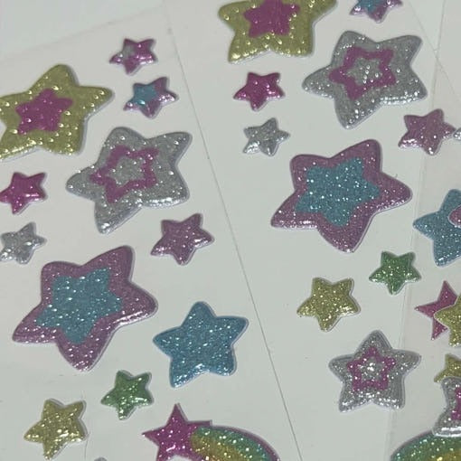 ♡ Hoonzzi - Sponge PVC Star Sticker