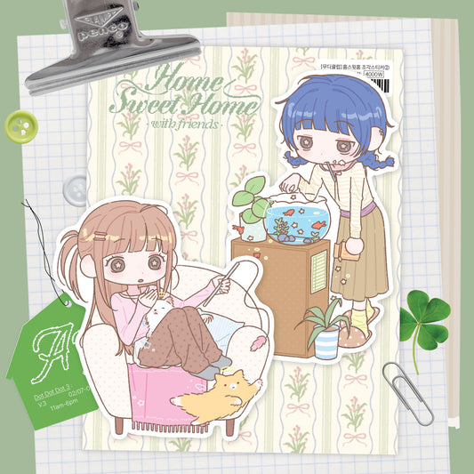 ♡ moodyclub - Home sweet home 2 sticker