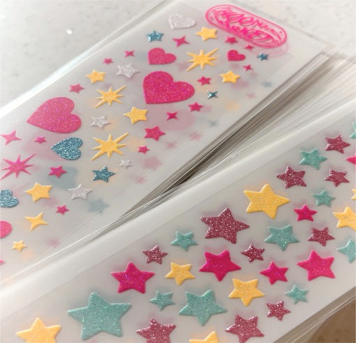 ♡ Hoonzzi - Sparkly Sticker