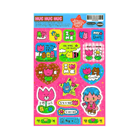 monanbear -  hug me sticker