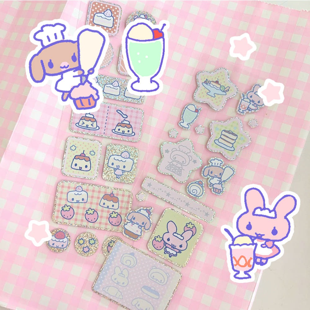 heartwarmingclub - tokki sticker sheet