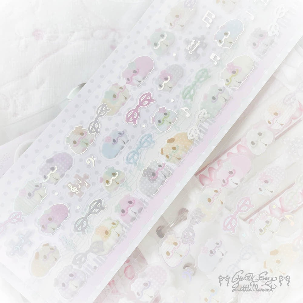 cherish 203 - guinea sticker sheet