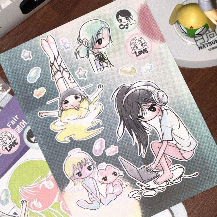 nanasmood - im good sticker