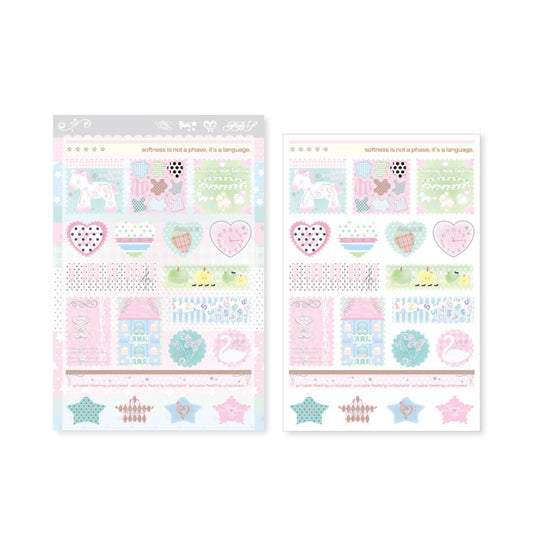 Pearly Button - quiet little world sticker