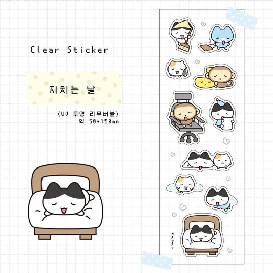 odaeo - jichineunnal sticker sheet