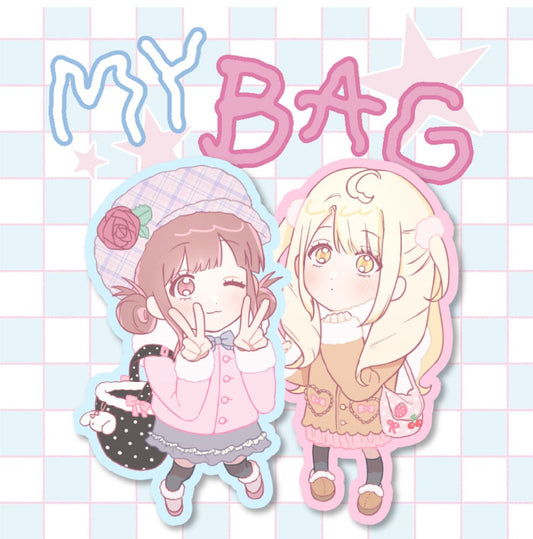 ricomaru - my bag sticker sheet