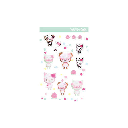 coral tree - glasses maid sticker