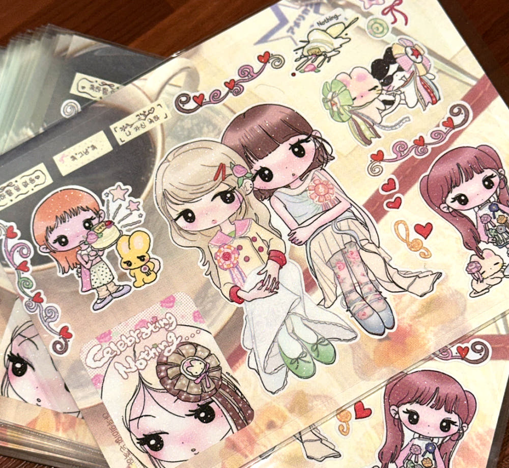 nanasmood - celebrating nothing sticker