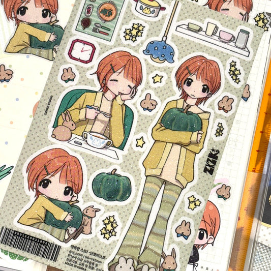 zkzk studio - pumpkin soup sticker