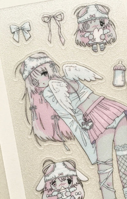 Rosemelly club - fairy sticker