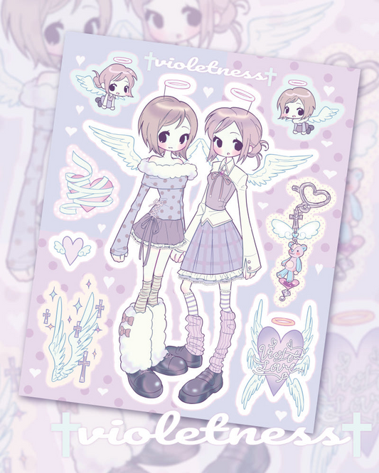 Miihii - Violetness sticker