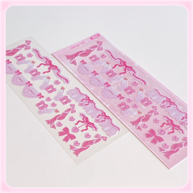 cherish 203 - magic ribbon sticker