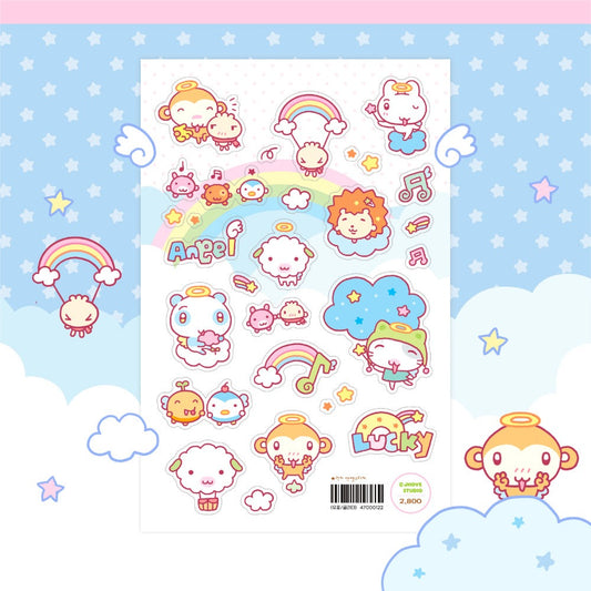 jhove studio - lucky angel sticker