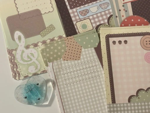 happiest fluffy shop - autumn forest long memo sheet sticker