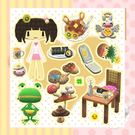 zalza - our house sticker sheet