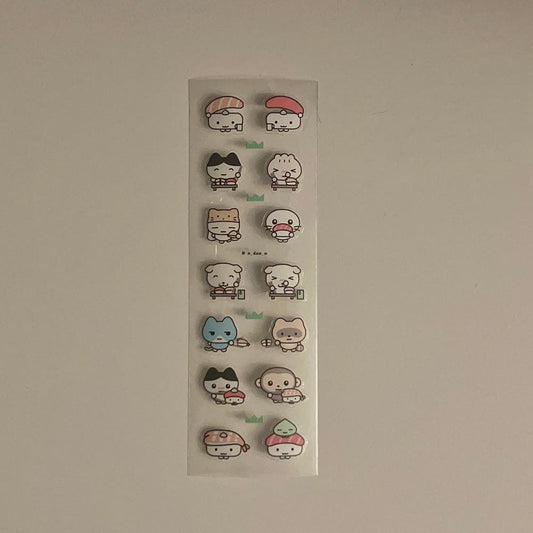 odaeo - chobap sticker sheet