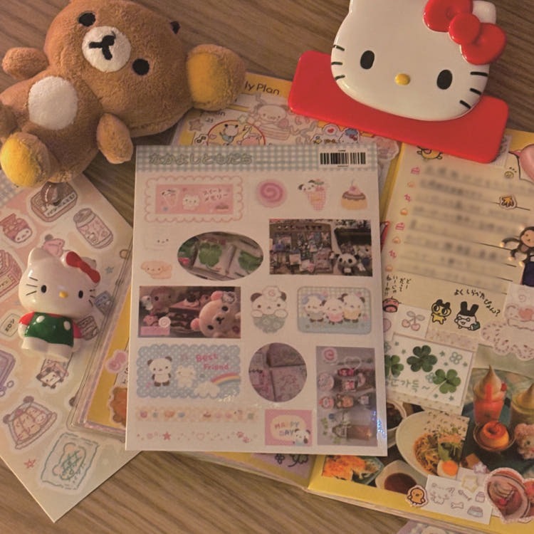 munyu - close friends sticker sheet