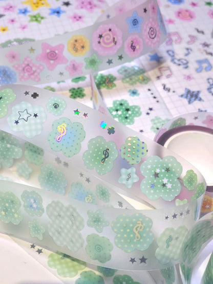 promland - dot dot star kisscut tape