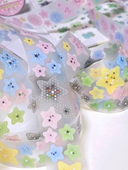 promland - dot dot star kisscut tape