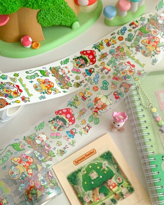 Sunonebird -  Wonder Forest kisscut tape