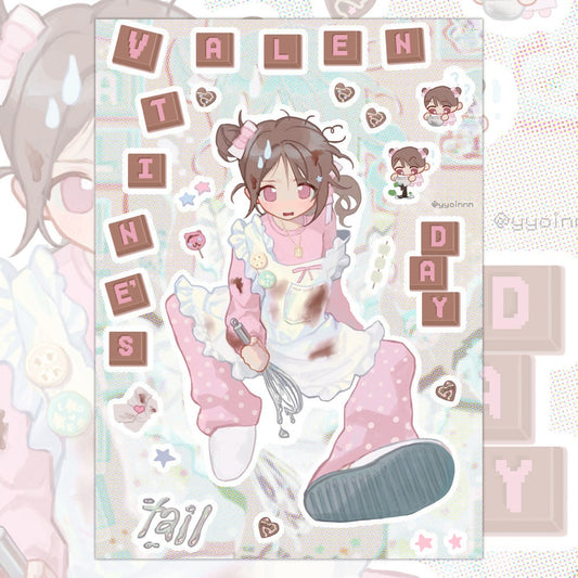 yyoinnn - valentines sticker sheet