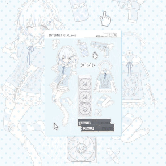 S29umm - 1nternet g1rl Sticker