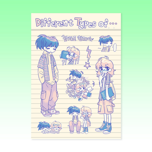 Miihii - Different types of... sticker