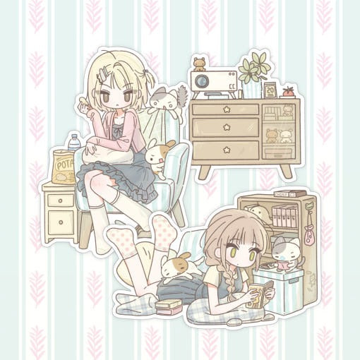 chocozy_family - binging sticker