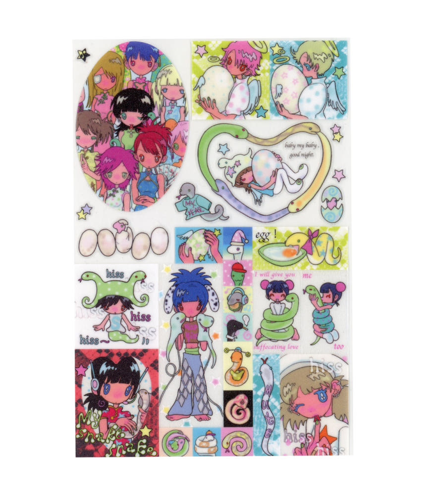 Sunonebird - My snake snake sticker