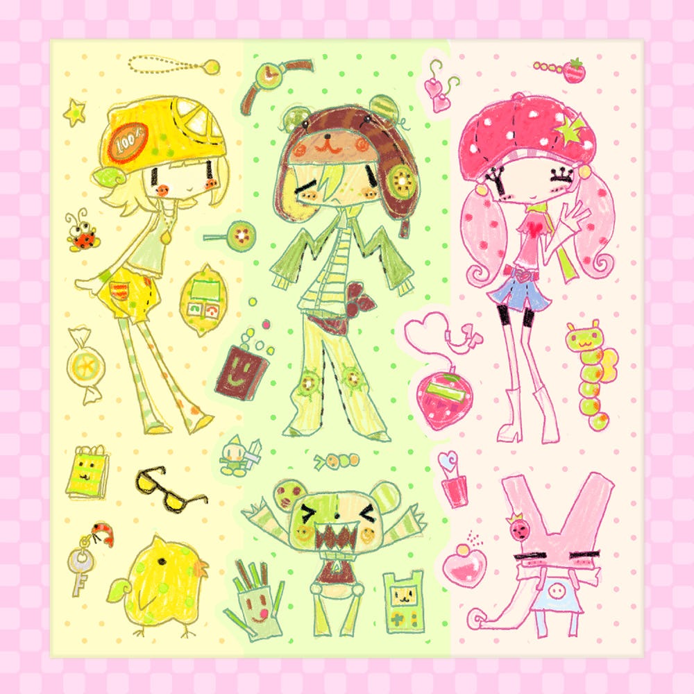 zalza - fashion sticker sheet