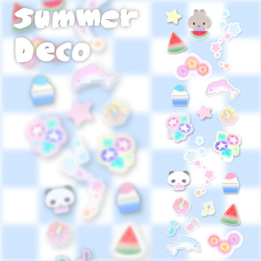 heartwarmingclub - summer sticker sheet