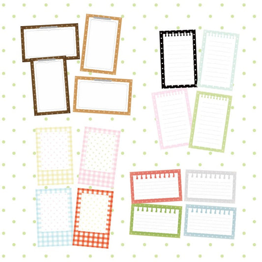 comameringo - horizontal note memo sheet pack