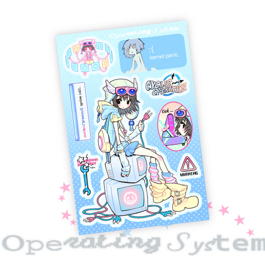 Miihii - Operating System sticker