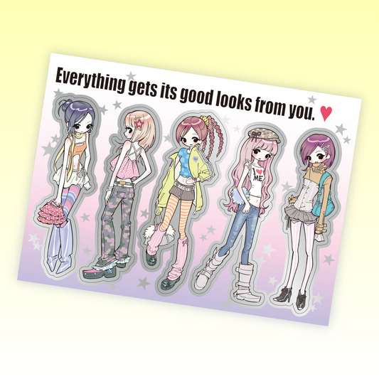 Miihii - Look book sticker