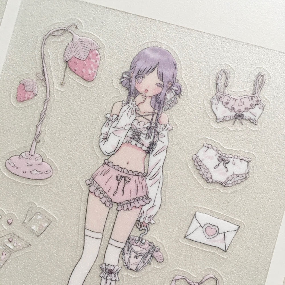 Rosemelly club - Miyuki sticker