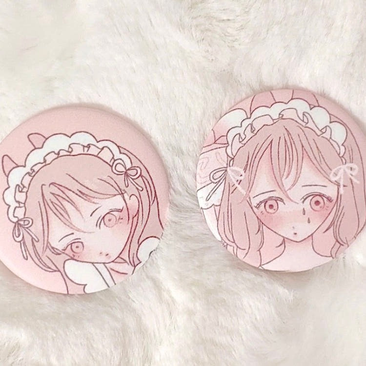 Merrba - Nekomimi pin button