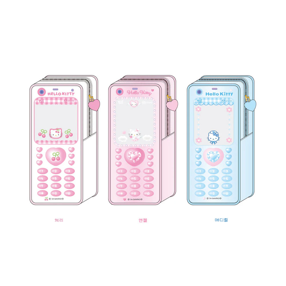 Hello Kitty 90s PVC phone pouch