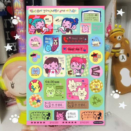 monanbear -  can you hear me sticker