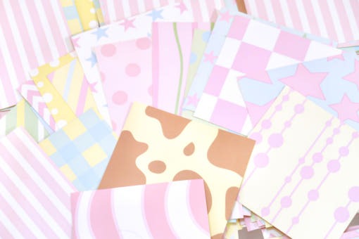 ♡ Pearly Button - Color Pop Pattern Mojoji Set