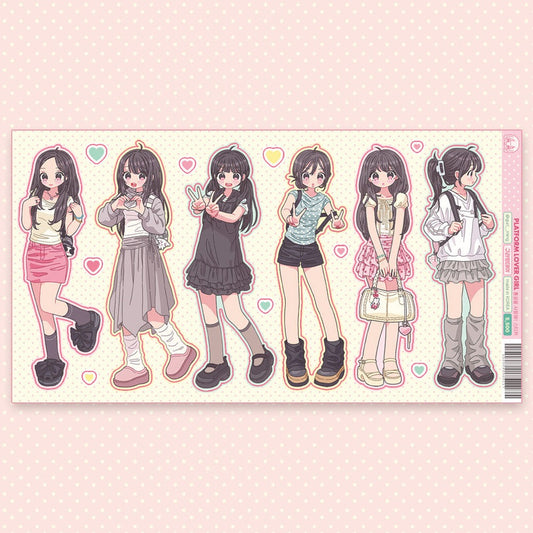 ♡ guriming day - I love you stickers