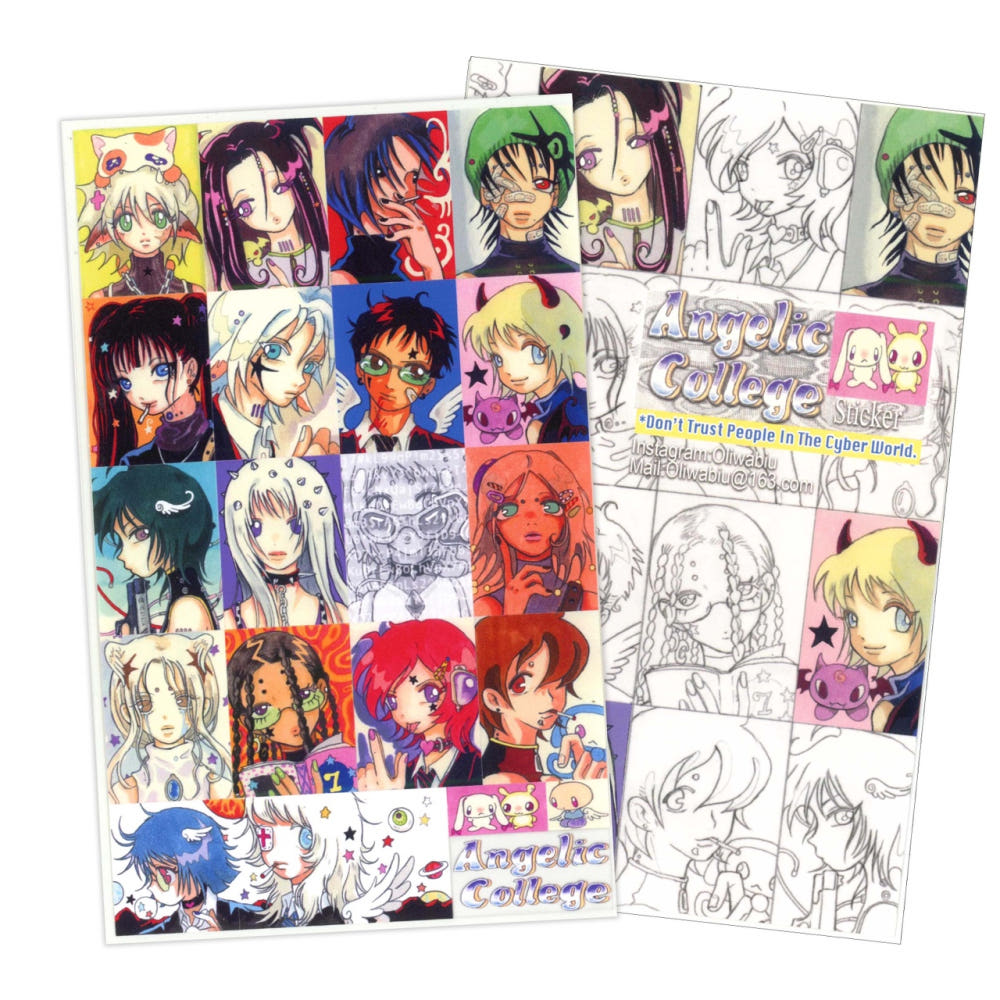 Oliwa - Angelic college sticker