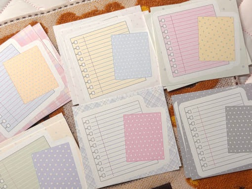 happiest fluffy shop - patch note memo sheet sticker