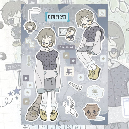 yyoinnn - mekmu sticker sheet