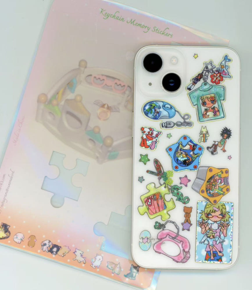 Sunonebird - Keychain memory sticker
