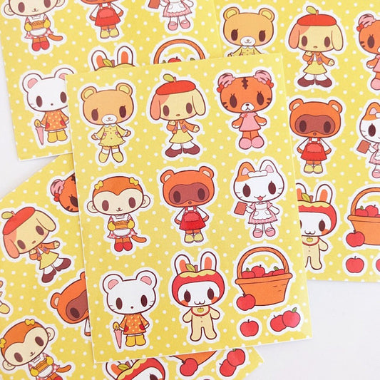 heartwarmingclub - sagwa sticker sheet