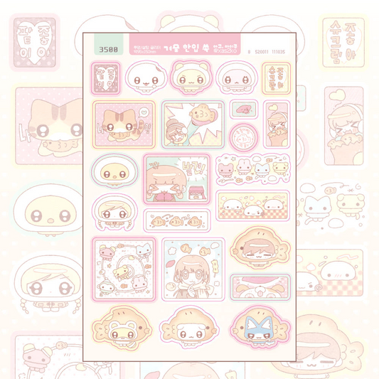 AKO AIKONG - winter sticker