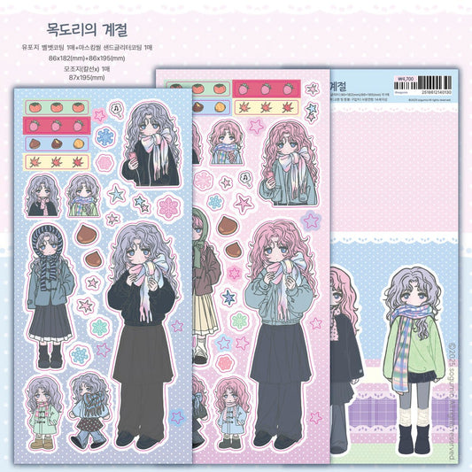 sogumio - mokdori sticker sheet