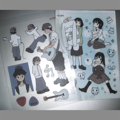 JUBA - Band Boy Matte Transparent Removable Sticker