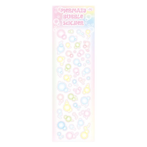 ♡ Pearly Button - Mermaid Bubble Sticker