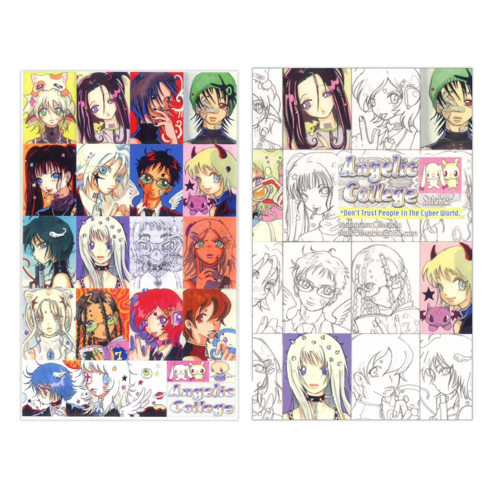 Oliwa - Angelic college sticker